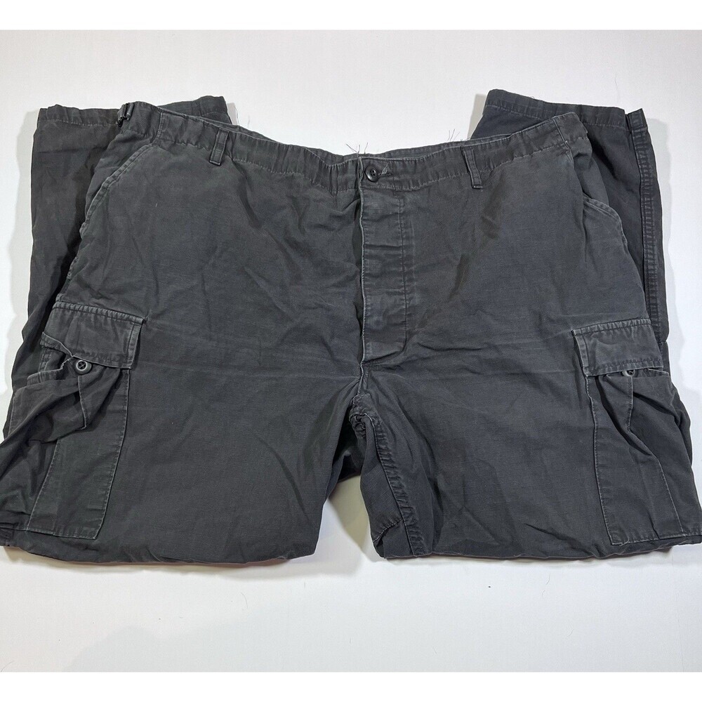 Propper Tactical Cargo Pants Black Ripstop Military Utility Workwear Men's 2XL - Picture 3 of 13